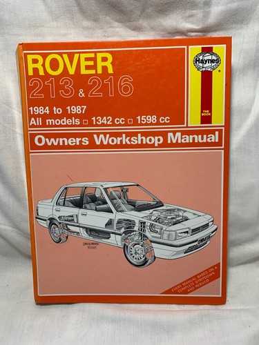 Haynes rover 213 216 1984 - 213, &