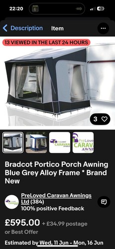 Bradford portico awning - bradford,