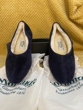 Morlands navy Ayr suede