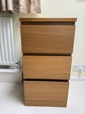 IKEA MALM Chest of 3 Drawers