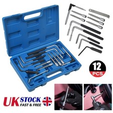 12x Air Bag /Airbag Removal Tool Kit Steering Wheel Remover for Bmw / Audi / vw