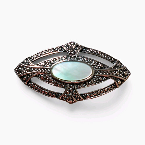 Art deco silver - art, tone