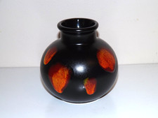 Poole Pottery Ovoid Lava Vase