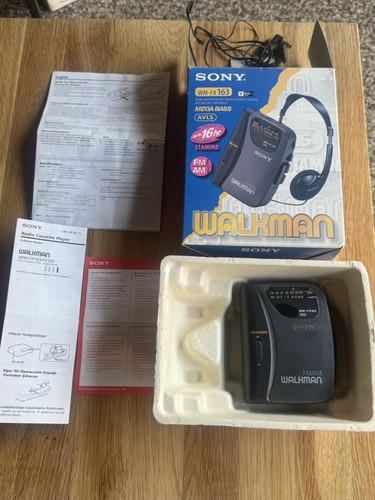 Vintage sony walkman fx163 - vintage,