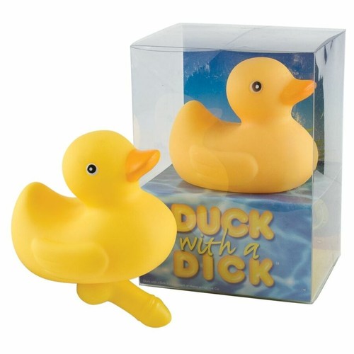 Duck with dick rubber - with,