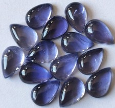 Iolite Gemstone 5x7mm Pear