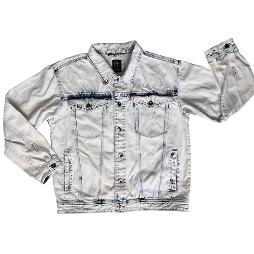 Y2k acid wash jean jacket - y2k,