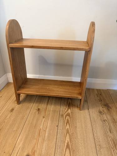 Vintage wooden tier shelf - wooden, 2