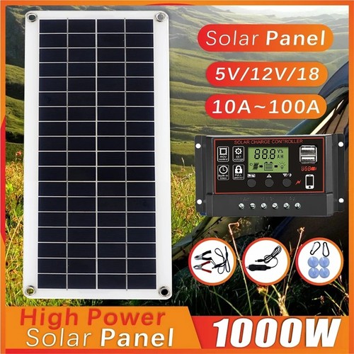Solar panel kit 1000w 12v - 1000w,