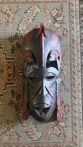 Vintage tribal masks - 5,