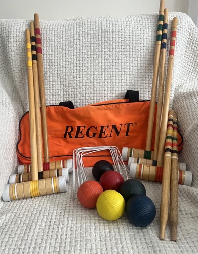 Regent croquet set - croquet,