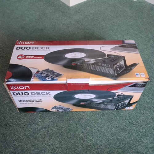 Ion duo deck usb turntable - ion,