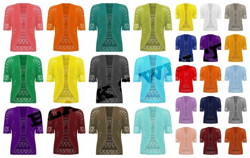Women crochet knit - knit, short