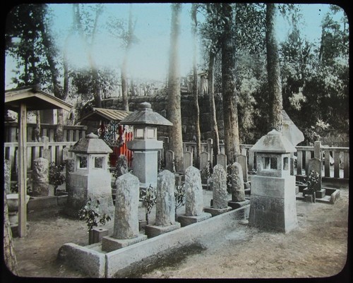 Glass magic lantern slide - lantern,