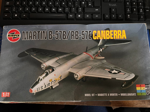 Airfix martin 57b rb 57e - -, b-57b/rb-57e