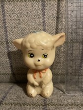 Vintage Vinyl Toy Lamb