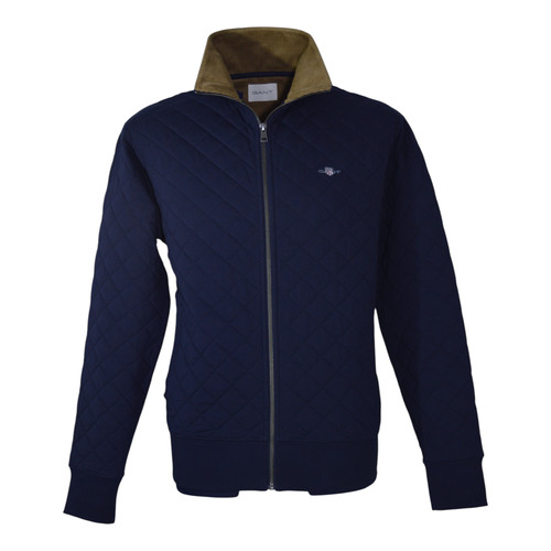 Gant men quilted cord collar - quilted,