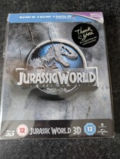 Jurassic Park Steelbook 3D Blu-ray + Blu-ray Jurassic World Series