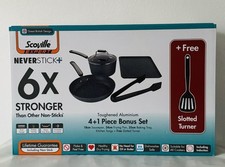 Scoville 6x Stronger Non-stick Kitchen Pan Essentials 4+1 Bonus Set New