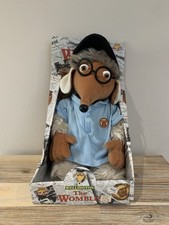 RARE 1998 Wellington Womble Golden Bear Soft Toy Plush Elisabeth Beresford Boxed