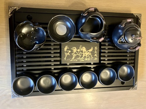 Chinese black ceramic kung - chinese,