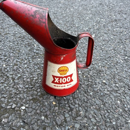 Shell x100 motor oil pourer - x100,