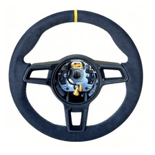 Round Alcantara Steering Wheel