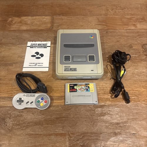 Snes super nintendo - super, console