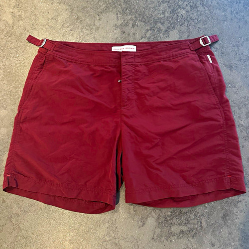Orlebar brown burgundy - orlebar,