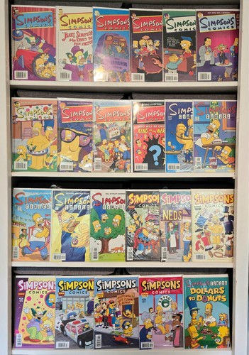 Simpsons comics lot - simpsons,