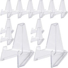  20 Pcs Pocket Watch Stand Plastic Display Stands Coin Easel Holders