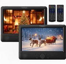 Yoton 10.1" Dual Portable DVD