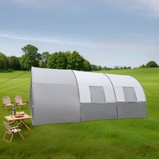 6 Person Tunnel Tent Highlander 1500mm Rain-repellent Camping Tunnel Tent Family