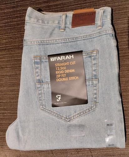 Farah jeans mens 38x30 - jeans,