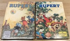 Two Rupert The Bear Annuals 1968 and 1973 