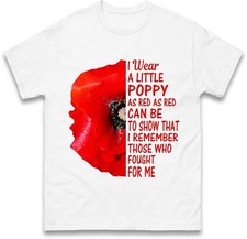 A Little Poppy T Shirt, Lest