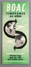 BOAC UK - AFRICA AIRLINE
