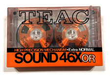 Teac 46X Or reel to reel  audio cassette blank tape sealed Made in Japan