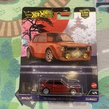 HOT WHEELS JAPAN HISTORIC HONDA CIVIC CUSTOM 4/5 HRV85