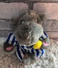 SilentNight Hippo Soft Toy Plush Pyjamas Duck Rare Collectable Cuddly Toy - New