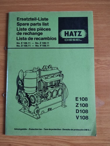 Hatz diesel engine spare - hatz,