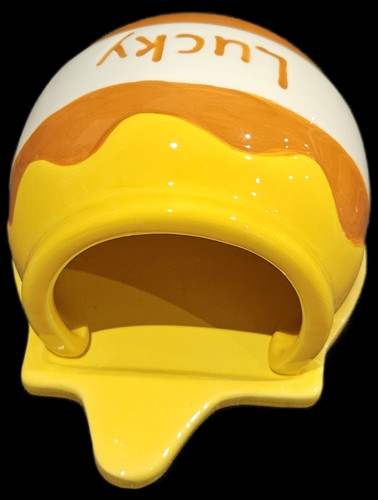 Ceramic honey pot hamster - honey,