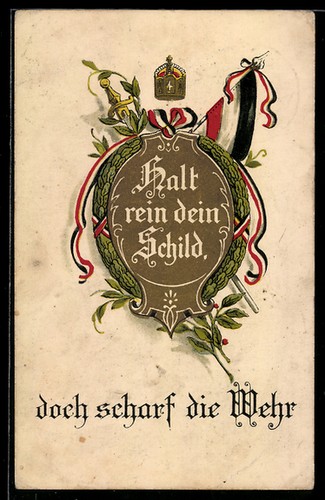 Postcard the german - postcard, of