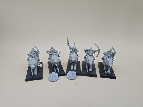 Chaos dwarf hobgoblin - dwarf, wolf