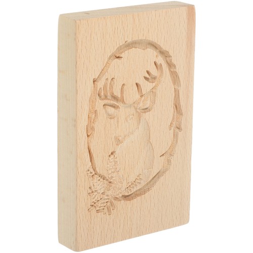Beige wooden cookie biscuit - beige,