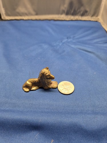 Vintage miniature solid brass - solid,