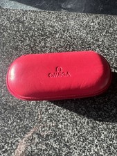 OMEGA Travel Case In Red With