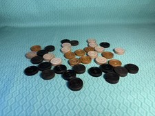 Vintage checkers backgammon