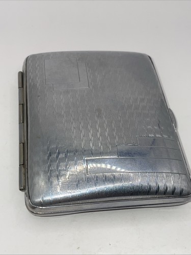 Art deco cigarette case engine - deco,
