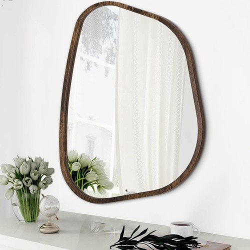 Asymmetrical accent mirror for - asymmetrical,